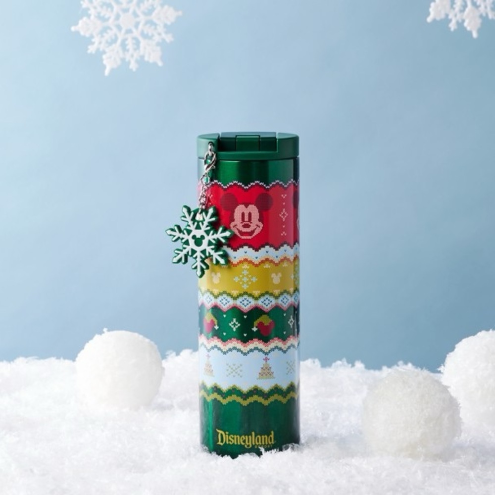 Mickey Mouse Holiday Stainless Steel Starbucks NEW